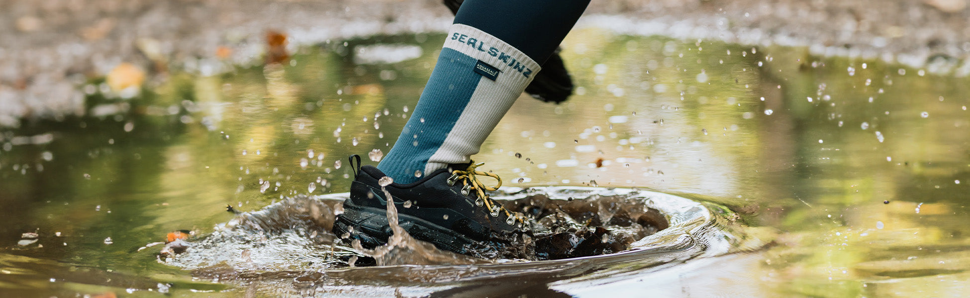 Chaussettes Imperméables Sealskinz Dunton - Toutes Saisons Mixte Hydrostop