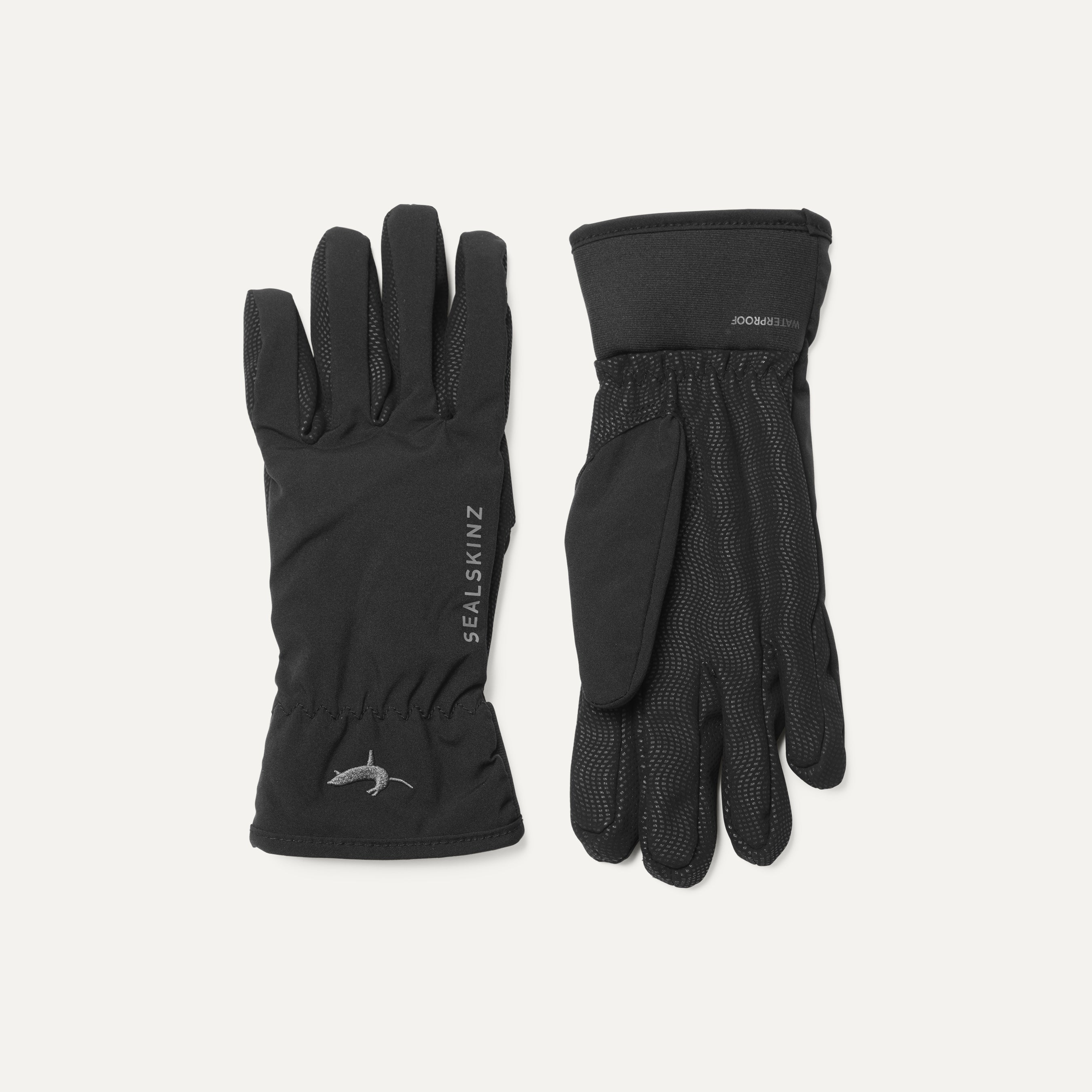 Black waterproof gloves shop